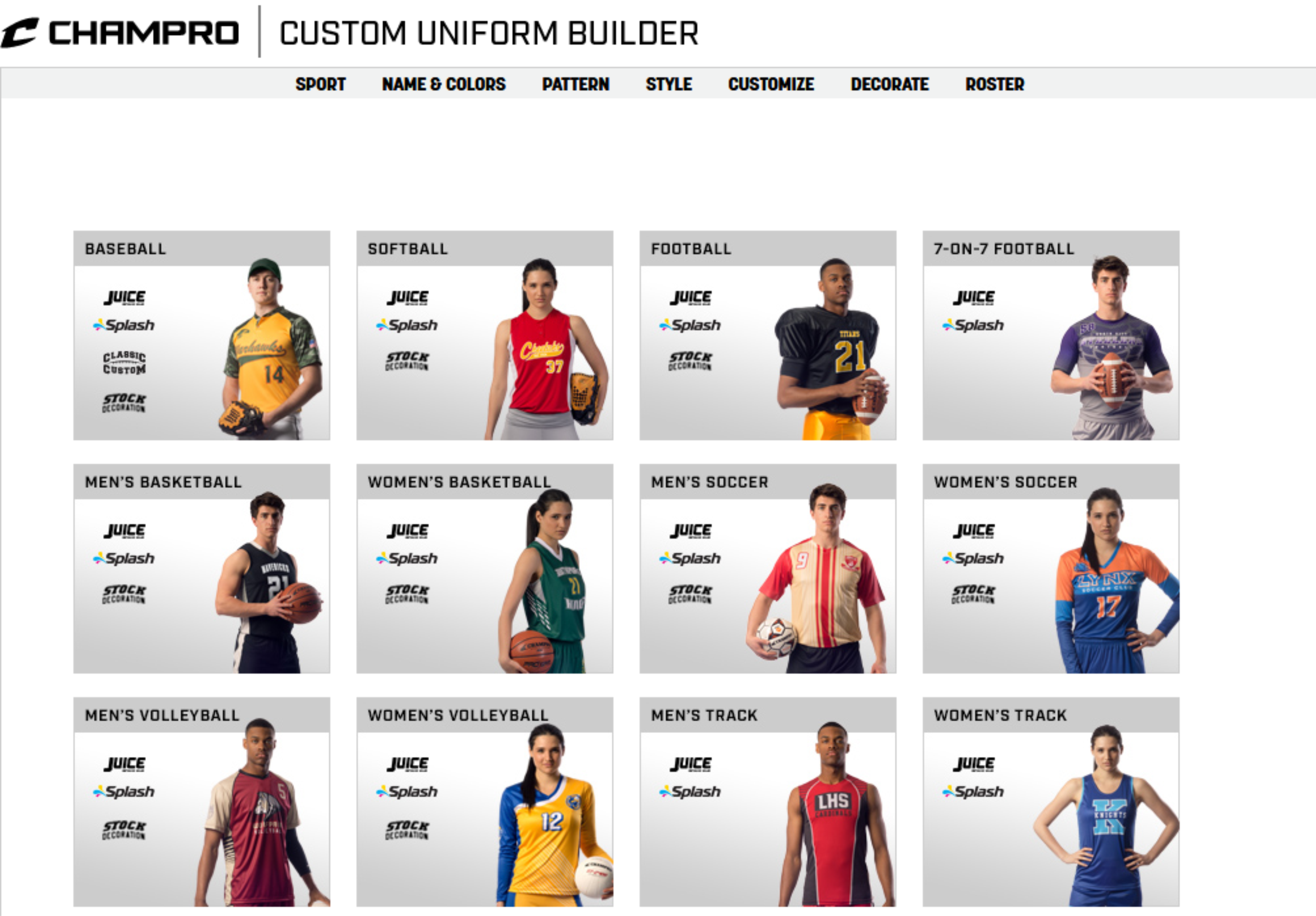 Basketball Uniform Builder