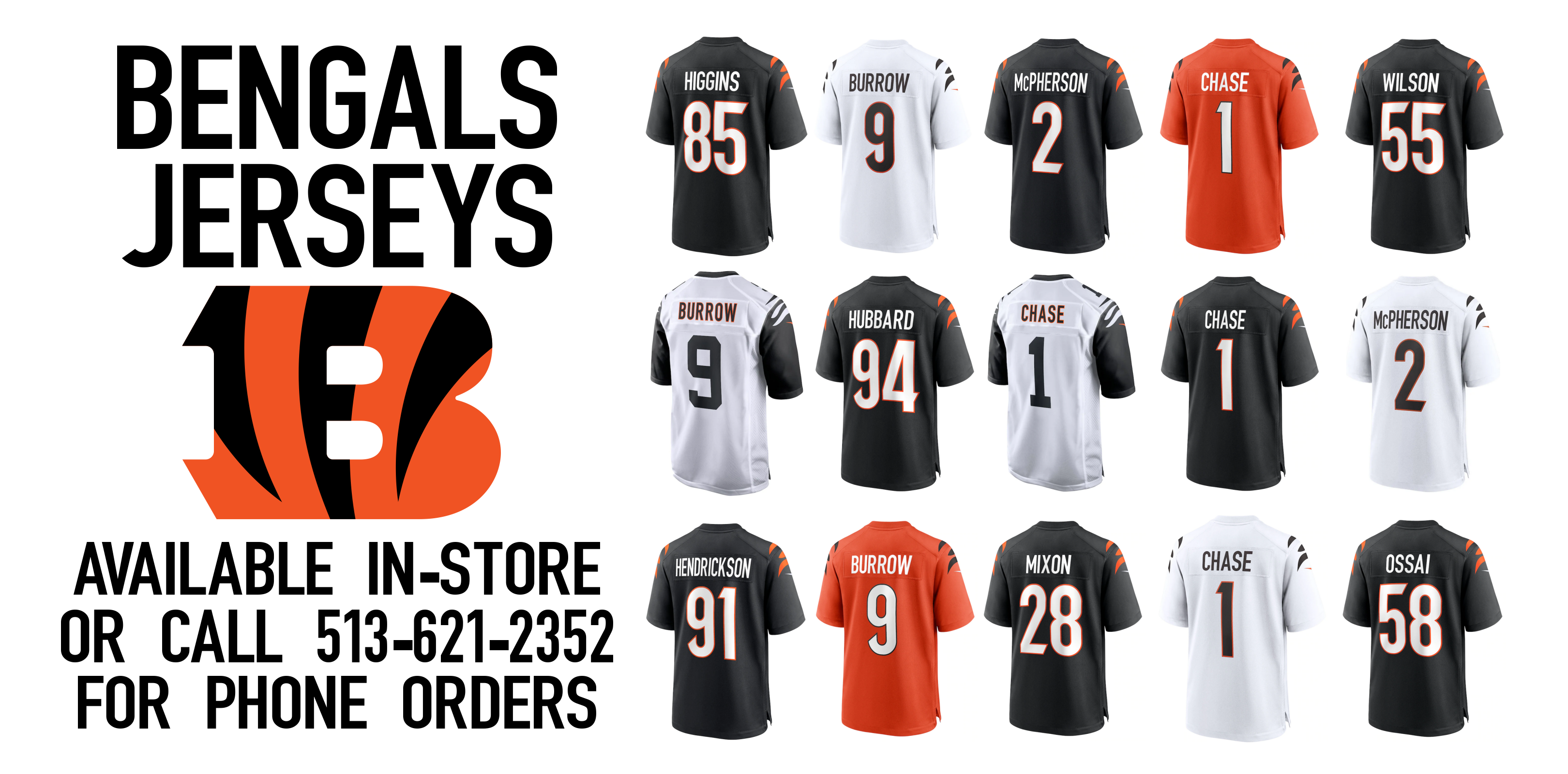 Men's Cincinnati Bengals Jerseys