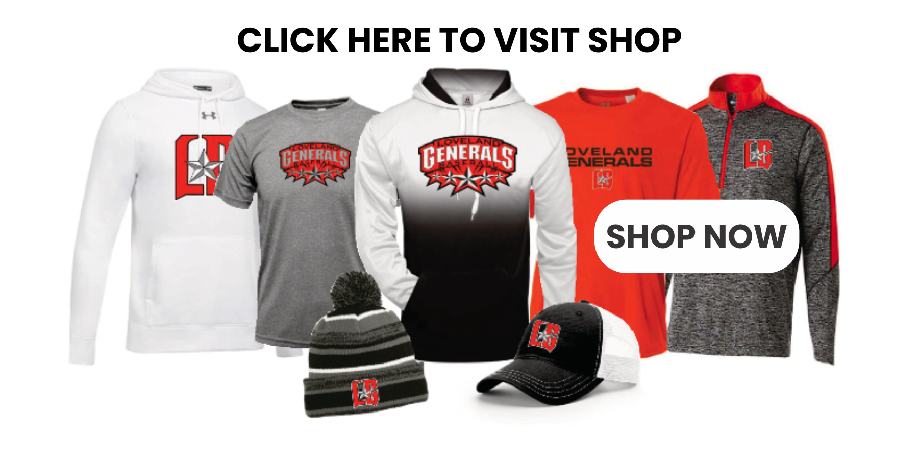 Spiritwear Shop - Youth Teams - Baseball - Loveland Generals