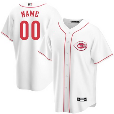 Men's Cincinnati Reds Red Alternate 2021 Replica Team Logo Jersey