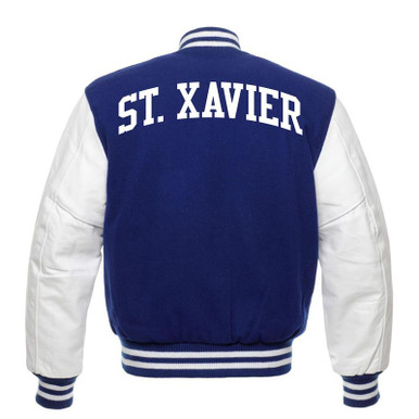 Jacket Makers Xavier University Black Varsity Jacket