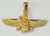 buy 18k yellow gold Farvahar Ahura Mazda Zoroastrian Achaemenid pendant 32mm