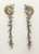 5.3 Ct Natural Marquise Diamond 18K Gold Long Dangling Cluster Earrings