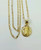 how to buy gold Virgin Mary Guadalupe Baptism Baby Charm Pendant & Valentino Chain online