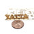 10K Yellow Gold Custom Name Yatta “I Did It” Rap Pendant 2.8Ct Princess Diamond