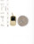 Mens 10K Solid Yellow Gold Custom Dog Tag Charm Pendant, 1", 2.5 Grams