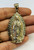 Large 2" 10k Solid Yellow Gold Virgin Mary Guadalupe Mens Pendant
