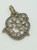 Antique 1.40Ct Diamond Hindu Yoga Om AUM Yugist Mantra Pendant Gold & Silver