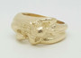 10k Yellow Gold Kama Sutra Erotic Hot Couple Sexy Love Position 69 Ring 8.4Grams