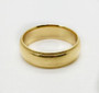 Solid 14K Yellow Gold 4 MM Size 11.25 Milgrain Wedding Band Ring Mens Womens