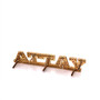 10K Yellow Gold Custom Name Yatta “I Did It” Rap Pendant 2.8Ct Princess Diamond