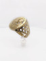 buy Mens 10K Solid Yellow Gold Globe Earth The World Is Yours Map Ring Size 12