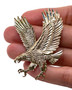 Mens 14k Solid Yellow Gold Large Eagle Pendant 2.36" 13.3 Grams