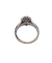 18k White Gold 0.75 Ct Diamond Pear Shape Engagement Ring