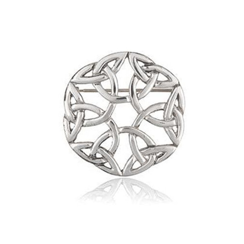 Celtic Eternity Knot Brooch Scottishwebstore.com