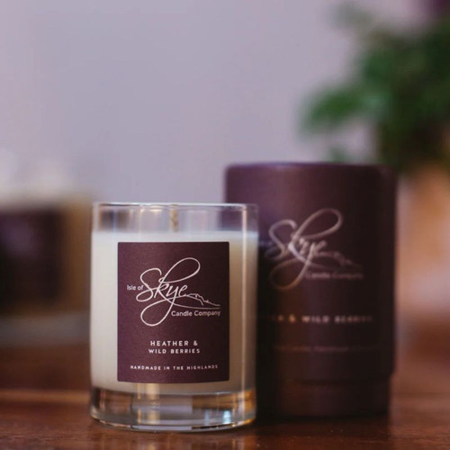 SC-M-HW  Scotland Handmade Scented Candle- Heather and Wild Berries Lifestyle Scottishwebstore.com