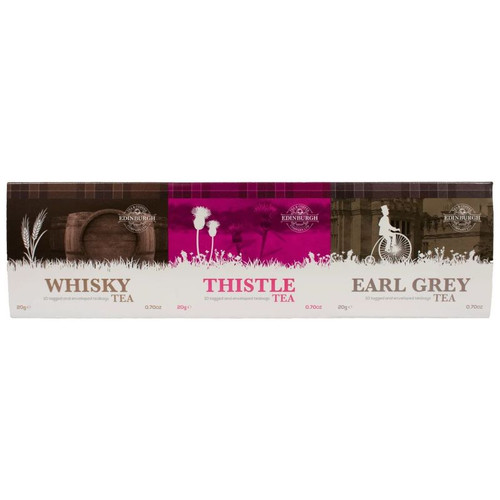 Scottish Black Tea Blend Set – Thistle, Earl Grey & Whiskey On Scottishwebstore.com