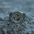 Rampant lion signet ring silver 10kgold leftside scottish webstore