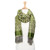 Ladies Fringed Celtic Designed Viscose Scarf Scottishwebstore.com