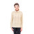 Women's Aran Cable Roll Neck Sweater Natural Scottishwebstore.com