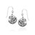 Flower of Scotland Thistle Dangle Earrings on Scottishwebstore.com