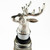 Stainless Steel Highland Stag Bottle Stopper ScottishWebstore.com