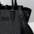 ISL-8360BLGHBL00 Islander Harris Tweed Caillie Tote Bag with Detachable Pouch Closeup Strap View Scottishwebstore.com