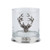 CB-WGST Highland Stag Whisky Glass with Pewter Details Scottishwebstore.com
