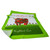 CL-88-73 Scottish Thistle Hairy Coo Tea Towel Scottishwebstore.com