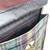 MCS-CB1902-MCS2204-GREEN PURPLE PLAID Colour Handcrafted Scottish Harris Tweed Satchel Inside View  Shop On Scottishwebstore.com