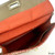 MCS-CB1902-1813A1-MAPLE Colour Handcrafted Scottish Harris Tweed Satchel  Closeup Main Compartment View Scottishwebstore.com