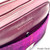 MCS-CB2401-HA222B2-PURPLE CHECK Colour Harris Tweed Camera Crossbody Bag Closeaup Front Clasp Closure Scottishwebstore.com