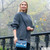MCS-CB2506-1904C5-SKY BLUE Colour Ladies Handwoven Harris Tweed Day Bag Lifestyle Scottishwebstore.com