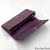 MCS-CB3055-MCS2001-BLUE PINK CHECK Colour Handcrafted Harris Tweed Envelope Purse Inside View Scottishwebstore.com