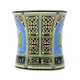 Bone China Flared Scotland Thistle Mug Front Side Scottishwebstore.com