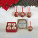 Scotland Designed Christmas Bauble Set of 4 Shop online on Scottishwebstore.com