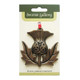 Bronze Scotland Thistle Christmas Tree Ornament Shop Online Scottishwebstore.com