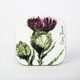 Hardboard Thistle Designed Drink Coaster Shop On Scottishwebstore.com