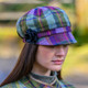 Newsboy Scottish Wool Cap For Women On Scottishwebstore.com