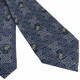 100% Pure Silk Celtic Knot Tie in Navy Shop On Scottishwebstore.com