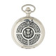 Shop Flower Of Scotland Designed Mechanical Pocket Watch With Knotwork Motifs On Scottishwebstore.com