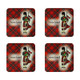 Tartan Designed Scotland BagPiper Drink Coasters Set of 6 Scottishwebstore.com