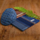 Men's Trinity Tweed Flat Cap with Blue Plaid Design Shop Online on Scottishwebstore.com