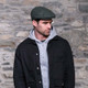 Men's Scotland Tweed Flat Cap in Green Plaid Shop Online on Scottishwebstore.com