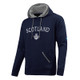 Shop Long Sleeves Hoodie Made In Scotland In Navy On Scottishwebstore.com