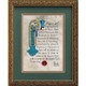 Traditional Scottish Blessing Art Print Gilded Frame Scottishwebstore.com