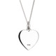 Embossed Scottish Thistle Heart Pendant Shop Online On Scottishwebstore.com