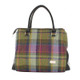 Shop Women Colorful Tote Tweed Bag Vegan Leather Online On Scottishwebstore.com