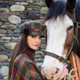 Ladies Eight Panel Tweed Hat Highland Plaid Shop On Scottishwebstore.com