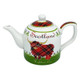 Scotland Teapot with Highland Cow Tartan Design Scottishwebsctore.com